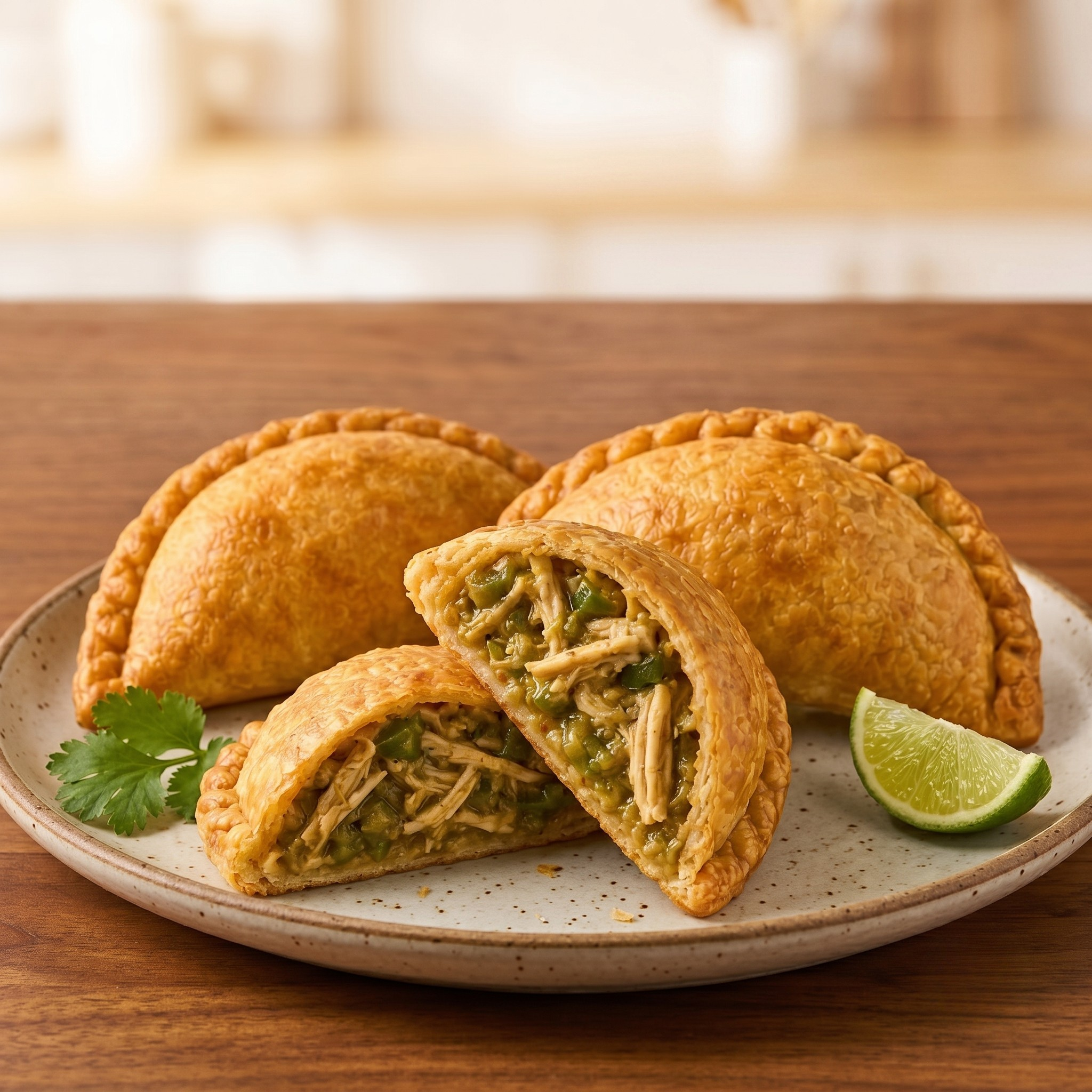 Chicken Chili Verde Empanadas